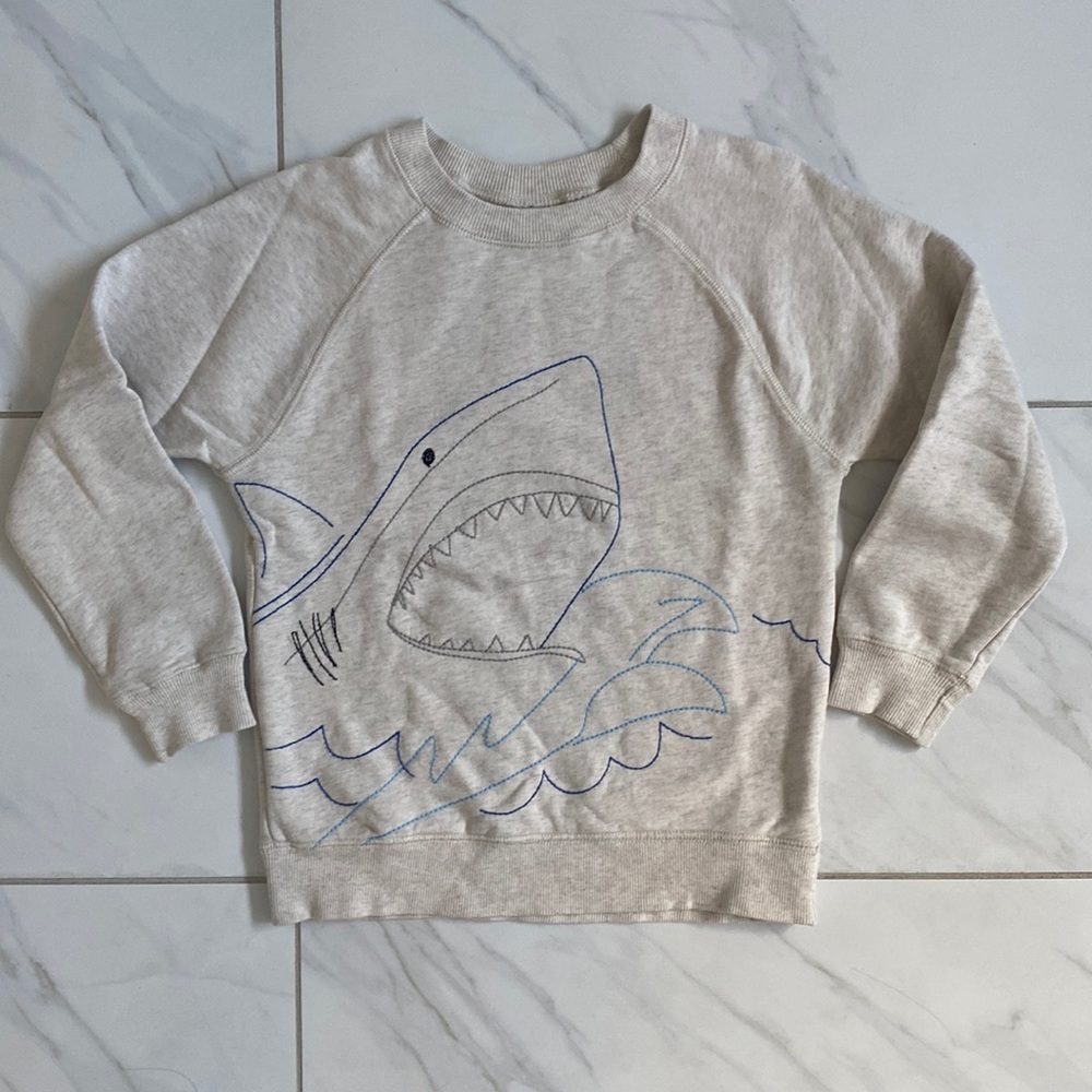 Brand new - Hanna Andersson boy’s sweatshirt- US 6-7